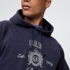 Gap × DÔEN Sudadera con capucha raglán con logotipo de peso pesado para adultos