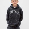 Gap × Disney Tim Burton’s Pesadilla antes de Navidad Sudadera con capucha gráfica vintage suave para niños Gap × Disney Tim Burton’s Pesadilla antes de Navidad Sudadera con capucha gráfica vintage suave para niños