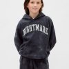 Gap × Disney Tim Burton’s Pesadilla antes de Navidad Sudadera con capucha gráfica vintage suave para niños Gap × Disney Tim Burton’s Pesadilla antes de Navidad Sudadera con capucha gráfica vintage suave para niños