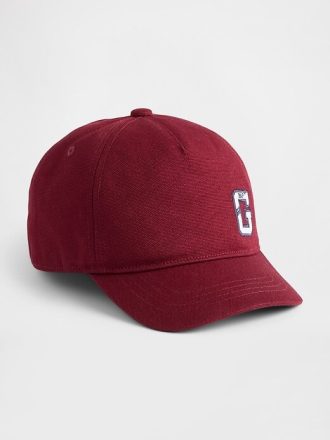 Gorra de béisbol con logotipo de algodón orgánico para niños