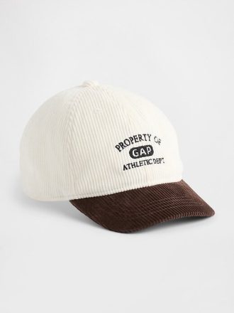 Gorra de béisbol con logotipo de pana para niños