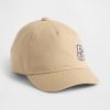 Gorra de béisbol de algodón orgánico con logotipo de oso para niños pequeños Gorra de béisbol de algodón orgánico con logotipo de oso para niños pequeños