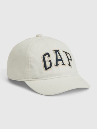 Gorra de béisbol de algodón orgánico Gap con logotipo de arco para niños pequeños