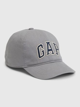 Gorra de béisbol de algodón orgánico para niños con logotipo de arco de Gap