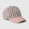 Gorra de béisbol de tweed para niños Gorra de béisbol de tweed para niños
