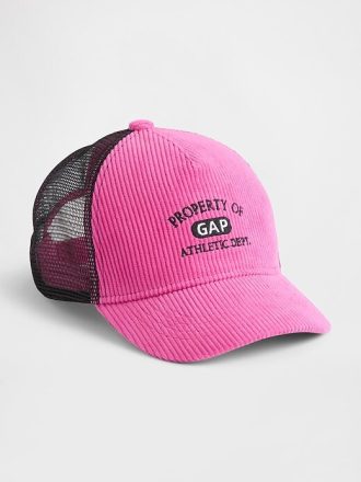 Gorra de camionero con logotipo de pana para niños
