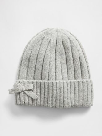 Gorro con lazo CashSoft para niños