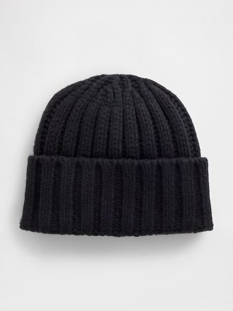 Gorro de canalé ancho CashSoft