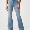 Jeggings acampanados de tiro alto para niños