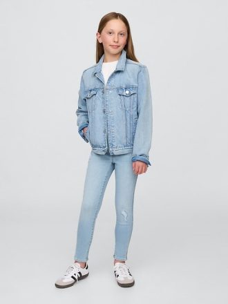 Jeggings de tiro medio para niños