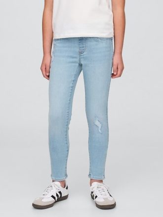 Jeggings de tiro medio para niños