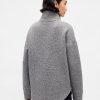 Jersey de jacquard acolchado con media cremallera GapFit