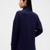 Jersey de jacquard acolchado con media cremallera GapFit