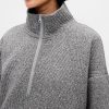 Jersey de jacquard acolchado con media cremallera GapFit