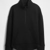 Jersey de jacquard acolchado con media cremallera GapFit