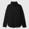 Jersey de jacquard acolchado con media cremallera GapFit
