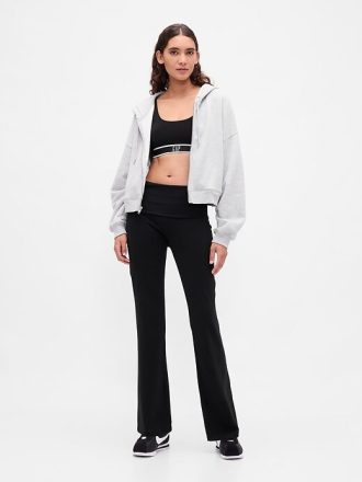 Leggings acampanados mini con pliegues suaves GapFit