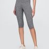 Leggings cortos de jersey de tiro alto y suave GapFit Leggings cortos de jersey de tiro alto y suave GapFit