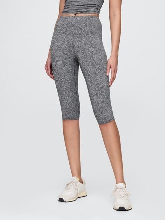 Leggings cortos de jersey de tiro alto y suave GapFit