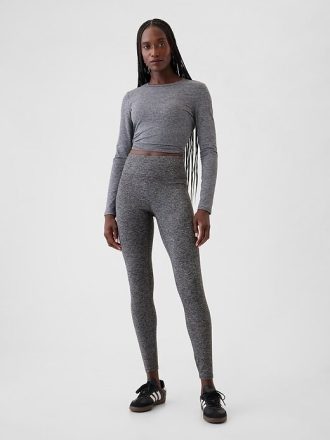 Leggings de jersey de tiro alto y suave GapFit
