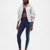 Leggings de rayas de tiro alto y largo completo GapFit Leggings de rayas de tiro alto y largo completo GapFit