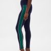 Leggings de rayas de tiro alto y largo completo GapFit Leggings de rayas de tiro alto y largo completo GapFit