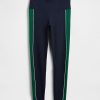 Leggings de rayas de tiro alto y largo completo GapFit Leggings de rayas de tiro alto y largo completo GapFit