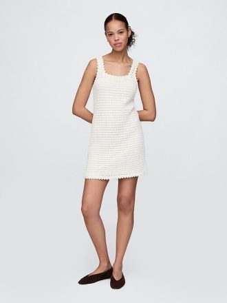 Minivestido de crochet