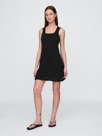 Minivestido de crochet