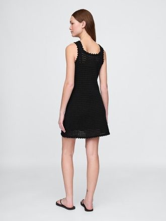 Minivestido de crochet