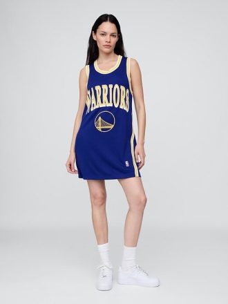 Minivestido de jersey reciclado de los Golden State Warriors de la NBA
