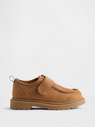 Mocasines de ante vegano para niños pequeños