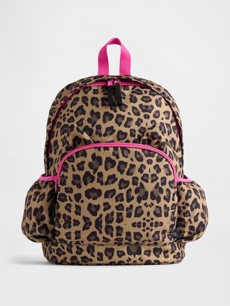 Mochila de leopardo para niños