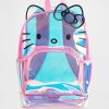 Mochila transparente de Hello Kitty para niños Mochila transparente de Hello Kitty para niños