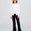 Pantalones acampanados fáciles de usar de uniforme para niños Pantalones acampanados fáciles de usar de uniforme para niños
