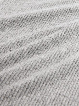 Pantalones anchos de canalé suave para niños