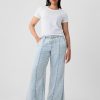 Pantalones anchos de mezclilla fáciles de usar Pantalones anchos de mezclilla fáciles de usar