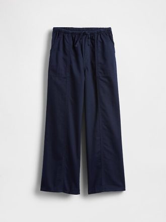 Pantalones anchos fáciles de usar para uniformes infantiles