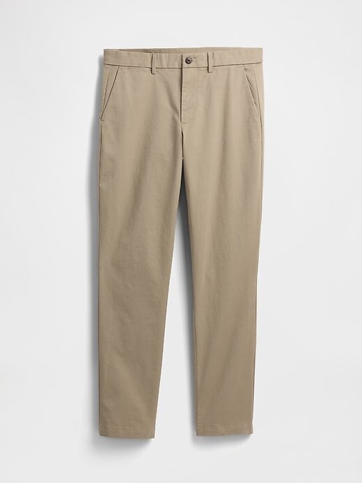 Pantalones caqui ajustados Pantalones caqui ajustados