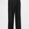 Pantalones caqui de lino y algodón Pantalones caqui de lino y algodón