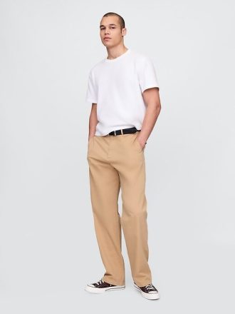 Pantalones caqui holgados modernos de los años 90