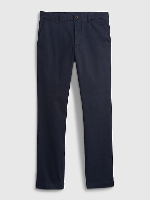 Pantalones caqui modernos con corte atlético Pantalones caqui modernos con corte atlético