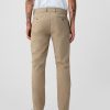 Pantalones caqui modernos de corte ajustado Pantalones caqui modernos de corte ajustado