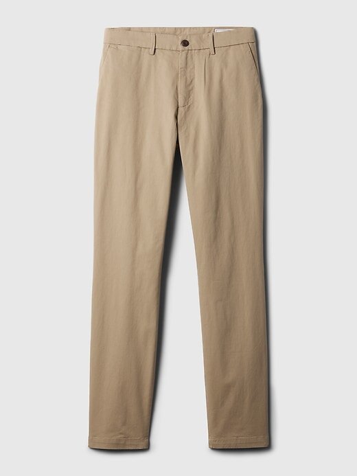 Pantalones caqui modernos de corte ajustado Pantalones caqui modernos de corte ajustado