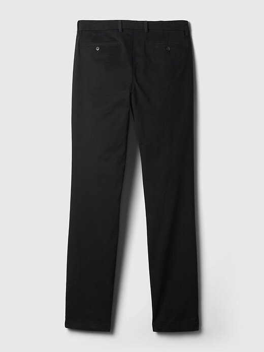 Pantalones caqui modernos de corte ajustado Pantalones caqui modernos de corte ajustado