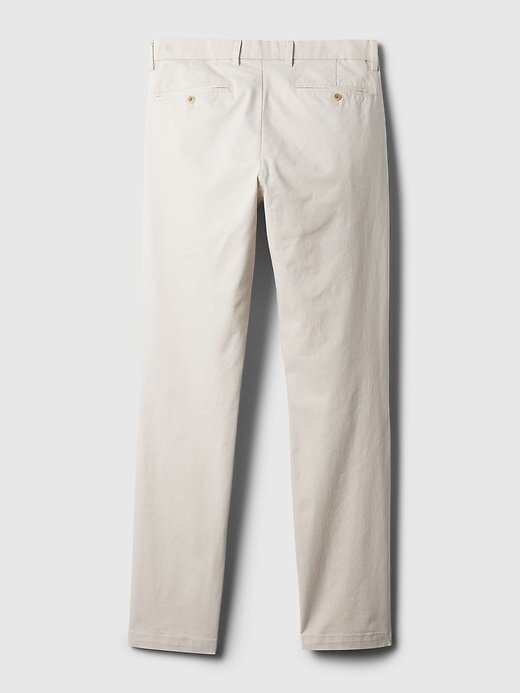 Pantalones caqui modernos de corte ajustado Pantalones caqui modernos de corte ajustado