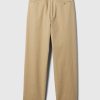 Pantalones caqui modernos de corte holgado Pantalones caqui modernos de corte holgado