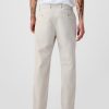 Pantalones caqui modernos de corte relajado Pantalones caqui modernos de corte relajado