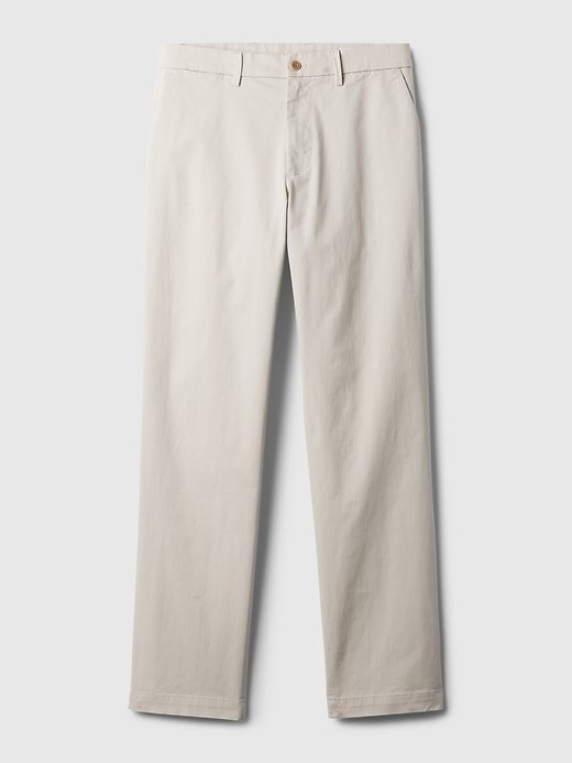 Pantalones caqui modernos de corte relajado Pantalones caqui modernos de corte relajado