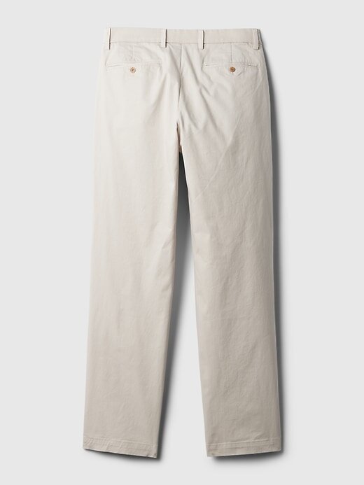 Pantalones caqui modernos de corte relajado Pantalones caqui modernos de corte relajado